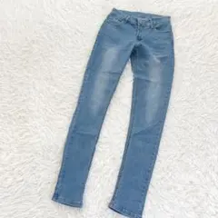 コーベレタス デニム パンツ スキニー 綿 ストレッチ ライトブルーのサムネイル