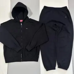 セットアップ　supreme small box zip スウェット　パーカー