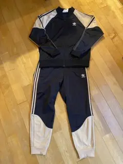 【美品】アディダスオリジナルストラックジャケットセットアップ　ジャージ　L