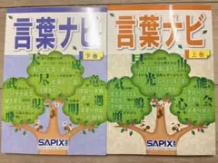 19-22AB 重要教材 サピックス SAPIX 言葉ナビ 上巻・下巻セット - メルカリ