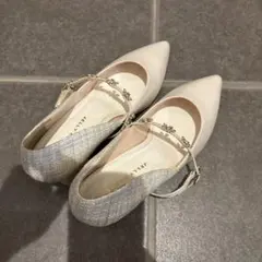 Jelly Beans ベージュ ハイヒールパンプス