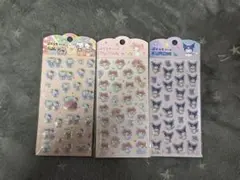 ぷくっとシール ★ キティ クロミ マイメロ
