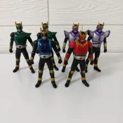 仮面ライダークウガ　ソフビ　2000年　　6体セット