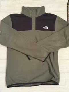 THE NORTH FACE フリースジャケット オリーブグリーン/ブラック/M
