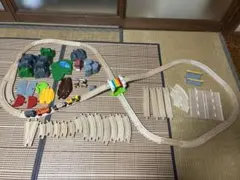 ブリオ　動物　乗り物　木製レール　おもちゃ まとめ売り
