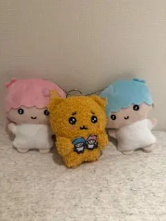 チェゴシム×サンリオキャラクターズ　リトルツインスターズペアマスコット