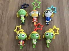 ケロロ軍曹　フィギュア　ハッピーセット ストラップ セット 【希少】キーホルダー