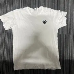 PLAY COMME des GARÇONS ホワイト Tシャツ S