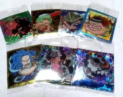 ワンピース ウエハース シ―ル くま ジェイガルシア・サタ―ン聖【他7枚セット】