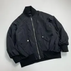 GU× UNDERCOVER MA-1 中綿 ブルゾン ビッグシルエット 黒