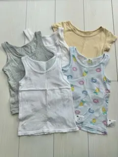 ユニクロ　無印　肌着　90サイズ　5枚セット