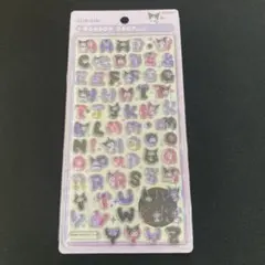 【正規品】ボンボンドロップシール　新作　文字　アルファベット クロミ