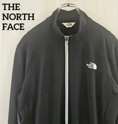 【希少】ノースフェイス ライトアウター ジップアップ 薄手 ジャケット 黒 L