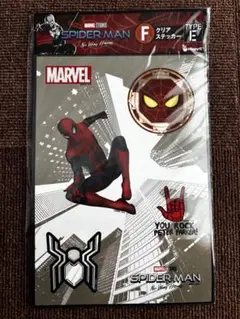 スパイダーマン　クリアステッカー