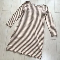 MHL. マーガレットハウエル バスクシャツ ワンピース ボーダー チュニック