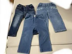 デニムパンツ 長ズボン　ボトムス　80cm