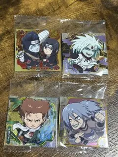NARUTO シールウエハース5 イタチ 鬼鮫 マダラ