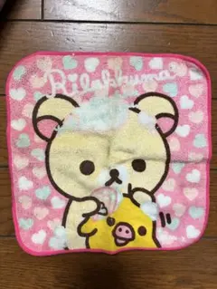 コリラックマ ミニタオル ハンカチ