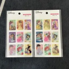 Disney プリンセス 3Dシール 2シート
