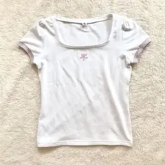 【希少】クレージュ21 courreges ロゴTシャツ y2k archive