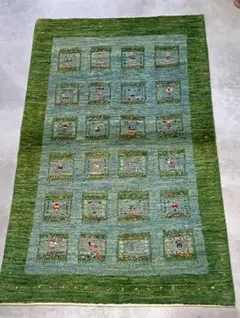 ペルシャ絨毯　ギャッベ　手織り　イラン(38)