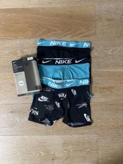 日本未入荷柄本物USA速乾150cmNIKEナイ キボクサーパンツ3枚カルバンク