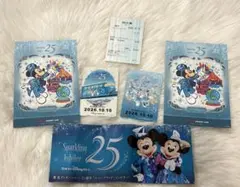 New❣️ディズニーシー 25周年 リーフレット スタンプラリー
