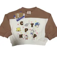 綿　100% lics サンリオ　裏毛トレーナー　ベビー　トップス　80