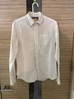 417EDIFICE ホワイト ボタンダウンシャツ　Mサイズ