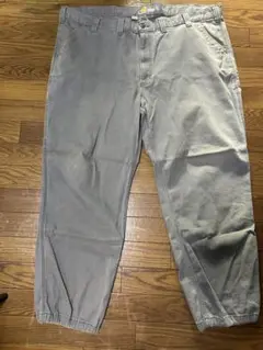 Carhartt 古着リラックスフィット グレー パンツ 46×30