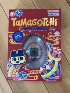 たまごっち　Tamagotchi Gen 1 日本版 手まりに流水　加賀友禅