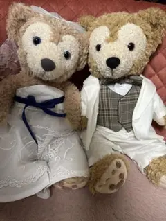 着せ替えウェディングコスチューム(ダッフィー&シェリーメイ用)