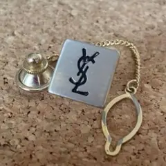 YSL ネクタイピン ロゴ入り　タイタック
