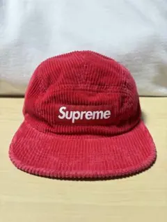 シュプリーム キャップ　コーデュロイ　ボックスロゴ