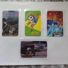 【バラ売り可】ファミコン　コナミキャラクターカード4枚セット