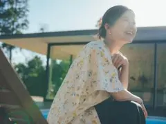 GLOBAL WORK 吉高由里子レーヨン半袖 Мサイズ　夏