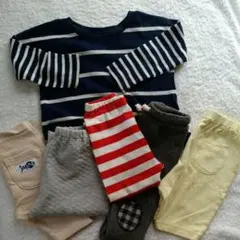 ロンT&ズボンのセット売り　80㎝