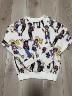 H&M キッズ　ポケモン プリント トレーナー　134-140