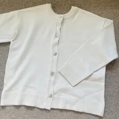 クルーネックカーディガン カーディガン