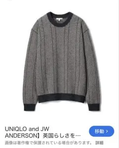 ⬛︎ラムクルーネックセーター ユニクロJWコラボ⬛︎