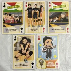 ハイキュー‼︎ トランプカード　澤村大地　初期　グッズ　菅原　日向　影山　月島