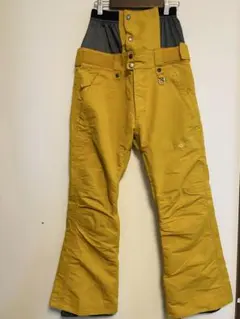 【数回着用】ボンファイア　スノボ　ズボン　パンツ　黄色　M 38