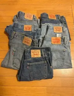 デニムパンツ　リーバイス505 501 etc. 古着　Levi's ハーフ
