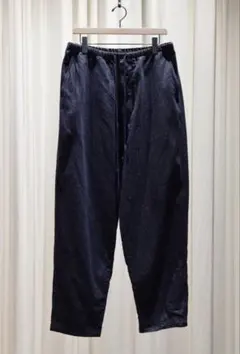 25SS Comoli ネイビーデニム テーパードパンツ サイズ1