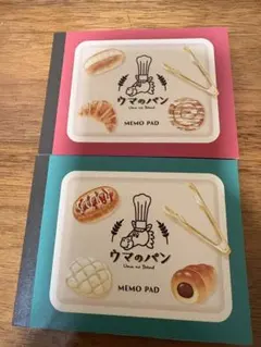 말빵 메모패드 2종 세트, 셀리아