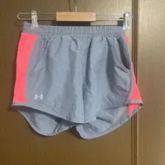 Under Armour メッシュショートパンツ グレー/ピンク