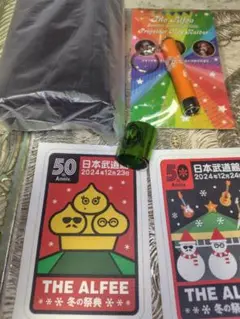 THE ALFEE 2024年冬 銀テープ3色セット マタサキカラー モンチッチ ☆THE ALFEE☆冬の祭典12/24ステッカー☆モンチッチコラボ特効