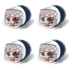 新品★鬼滅の刃【宇髄天元】もちころりん★ぬいぐるみマスコット★4点セット