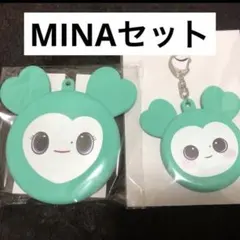 即日発送　TWICE MISAMO ラブリー缶バッジケース　ミナセット　新品