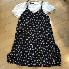Hello Kitty 花柄キャミワンピース